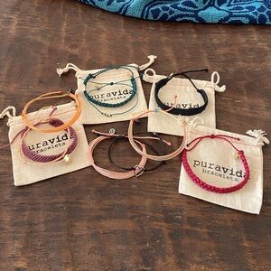 NWOT Pura Vida Vibrant Bracelet Collection Set of 10